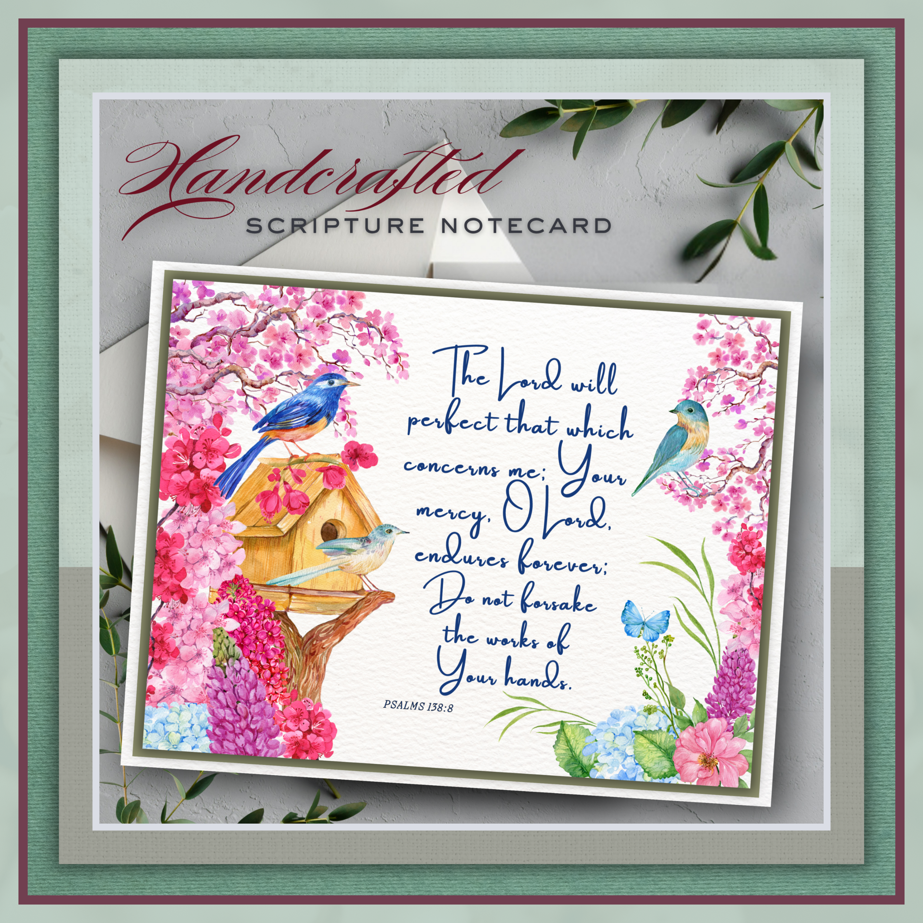 6.1.3 | Cards | Birdhouse & Blossoms