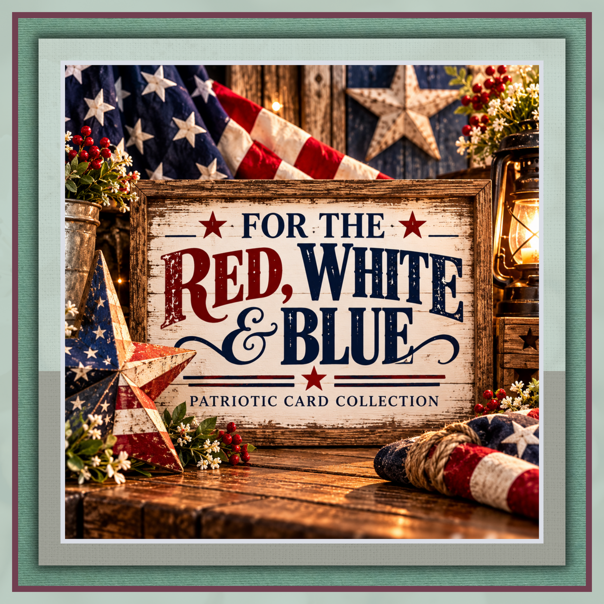 6.1.3b | Cards | For the Red, White & Blue