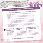 Vintage Valentine Printable Treat Bag Topper – Happy Valentine’s Day Candy Bag Topper for Classroom Treats, Teachers & Neighbors – 4"x2" Folded