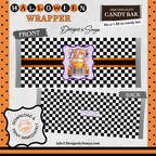 Custom Halloween Digital Candy Bar Wrapper | Printable Candy Bar Covers | Instant Download for Trick-or-Treat Party Favors | Fits 1.55 oz Hershey's Chocolate Bar