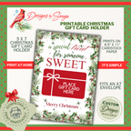 DIY Holiday Gift Card Holder Printable
5x7 printable Christmas gift card holder featuring Snow Much design. Prints on 8.5x11 cardstock and fits A7 envelope, easy print-at-home format.