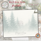 Printable Firefighter Santa Christmas Card • Honor the Heroes Collection • A2 (5.5"x4.25") Folded Card • Holiday Fire Station Art Download