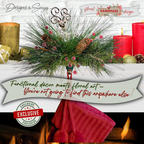 Functional Decor Reindeer Stocking Holder
Festive reindeer stocking holder styled on a mantel with candles and greenery. Blends practical stocking hook with handmade floral holiday arrangement.