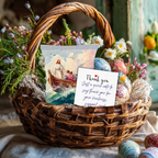 Religious Easter Basket Treat, Jesus Teaching from the Boat Printable Chip Bag Wrapper – Christian Church Party Favor,  Faith Gift