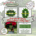 Headstone Saddle Size & Secure Clasp Guide
Detailed guide for custom silk headstone saddles measuring approximately 30” x 21”. Features strong rust-proof frame, secure clasps for 6–10” headstones, and durable floral foam for outdoor use.