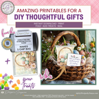 Easter Basket Chip Bag Wrapper Printable – Watercolor Eggs Floral Treat Bag – DIY Spring Easter Basket Party Favor – Snack Wrapper