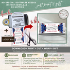 First Responder Candy Bar Wrapper Printable Thank You Gift – 1.55 oz Chocolate Wrapper, Appreciation Favor, Instant Download