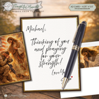 Military Prayer Card Printable, Praying for Your Protection