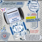 Custom Designed Mother's Day Chip or Treat Bag Wrapper | Party Favor | Simple | Unique | Mom Gift | Instant Download | Print at Home