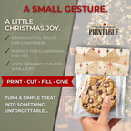 Printable Christmas Treat Bag Topper Collection | 4 Vintage Holiday Designs | Candy Bag Toppers for Classroom Parties & Christmas Gifts | 4" x 2" PDF