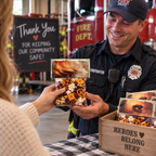 Firefighter Appreciation Treat Bag Topper Printable | Firefighter Thank You Gift | First Responder Appreciation | Fire Station Treat