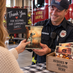 Dalmatian Firefighter Appreciation Treat Wrapper | Printable Firehouse Thank You Gift | First Responder Hidden Treasures