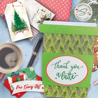 Pinecone Thank You a Latte Coffee Gift Card Holder, Handmade Thank You Gift for Teachers, Clients, Friends