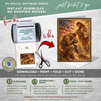 Military Prayer Card Printable, Praying for Your Protection