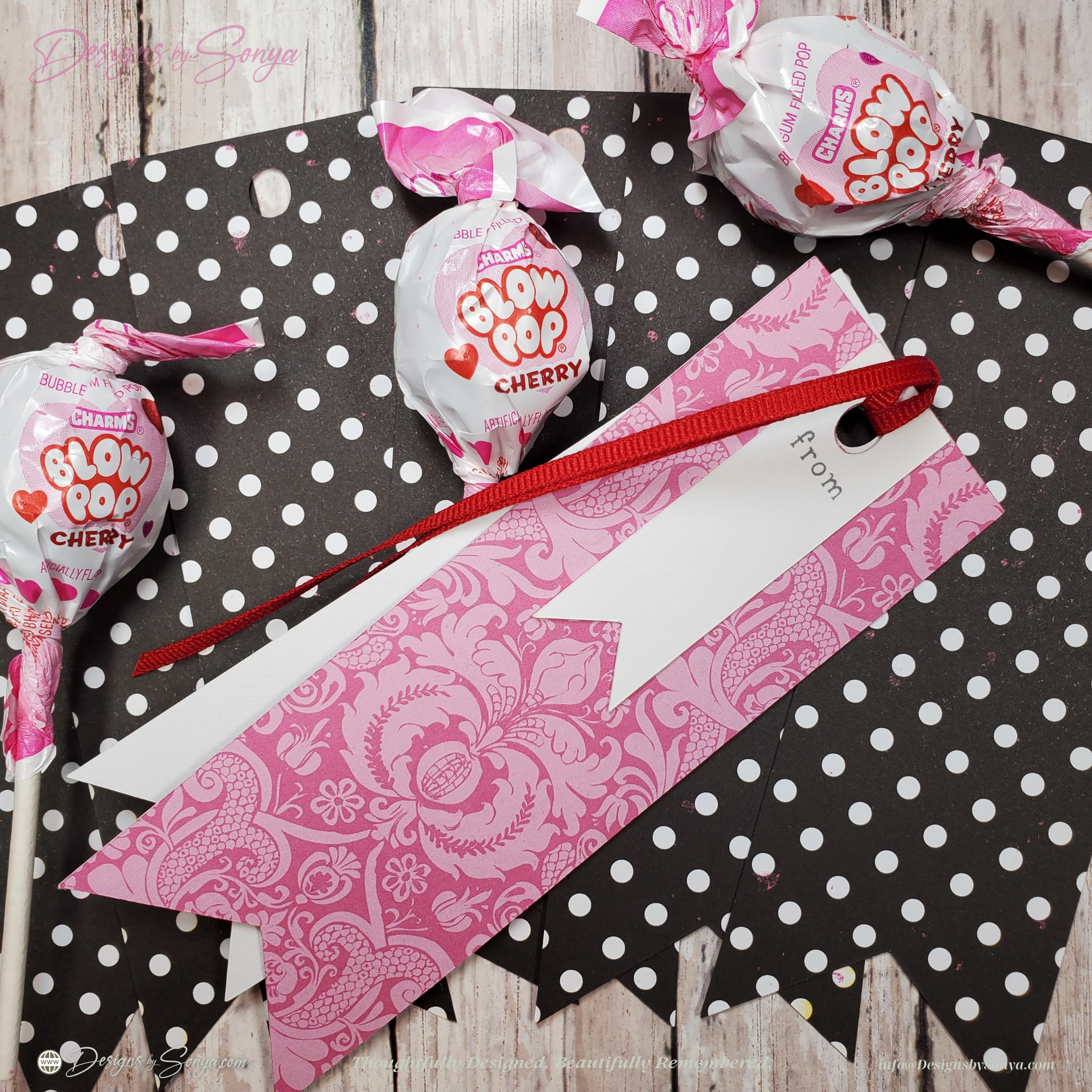 Classroom Valentine Bookmark Treat Holders Set of 6 – “A Little Treat for Someone Sweet” – Easy DIY School Valentines Party Favor