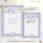Insert Options: Message or Blank
Side-by-side view of the prewritten insert and a blank insert so buyers can choose scripted greeting or handwrite a custom message.