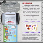 Custom Designed Easter Bunny Chip or Treat Bag | Classroom Party Favor | Simple | Unique | Teacher Gift | Instant Download | Print at Home