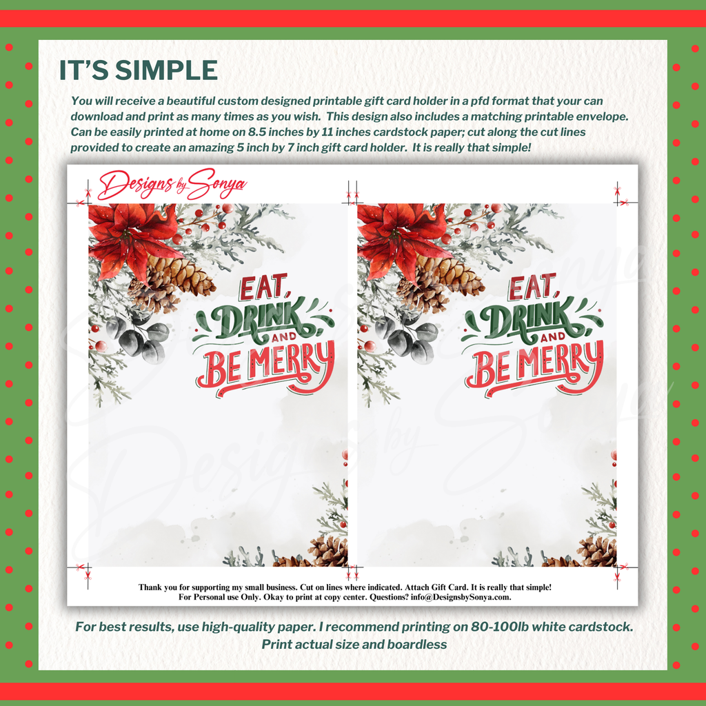 It’s Simple Sheet Preview

Side-by-side layout of two holders with trim marks and snowy background for clean, professional results when printed on 80–100 lb cardstock.