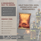 Firefighter Appreciation Hidden Treasures Wrapper | Printable Fire Department Thank You Gift | First Responder Treat Wrapper