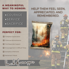 Firefighter Boots Appreciation Treat Wrapper | Printable Firefighter Thank You Gift | First Responder Hidden Treasures