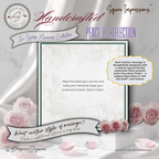 Handcrafted Sympathy Card – Comfort & Healing Square Design with Lined Coordinated Envelope, Thinking of You, Grief Support, Memorial Gift