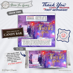 First Responder Candy Bar Wrapper Printable – Thank You Firefighter EMT Gift – Honor the Heroes Chocolate Wrapper – Fits 1.55 oz Candy Bar - Instant Download