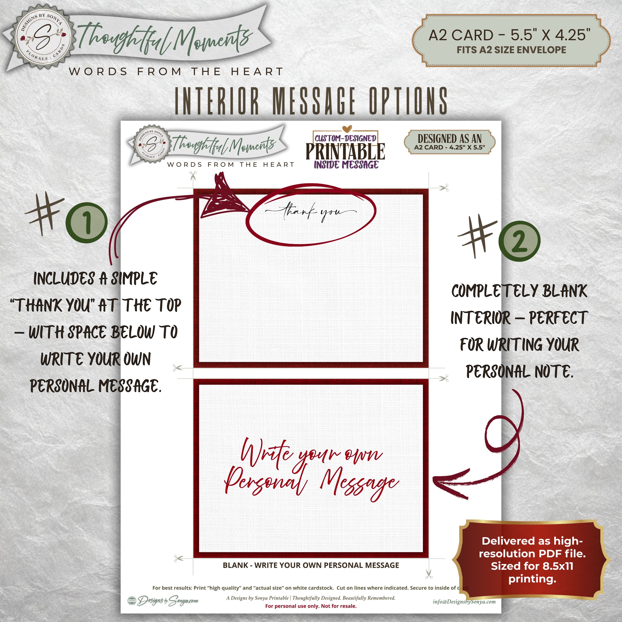 First Responder Thank You Card Printable, A2 Folded Card, Always Answering the Call Appreciation Card for Firefighters EMT Police