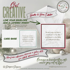 Printable Christmas Card – Watercolor Ornament with Red Bow, Holiday Greeting Card for Friends, Neighbors, Teachers, Coworkers, Family, Ministries