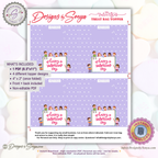 Kids Valentine Treat Bag Topper Printable – Cute Classroom Favor DIY Snack Bag Label – Easy Valentine Party Gift for Teachers & Students