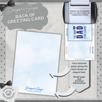 Father's Day | Simple | Unique | Custom Designed | Printable Greeting Card | Matching Message & Envelope | Instant Download | Print at Home