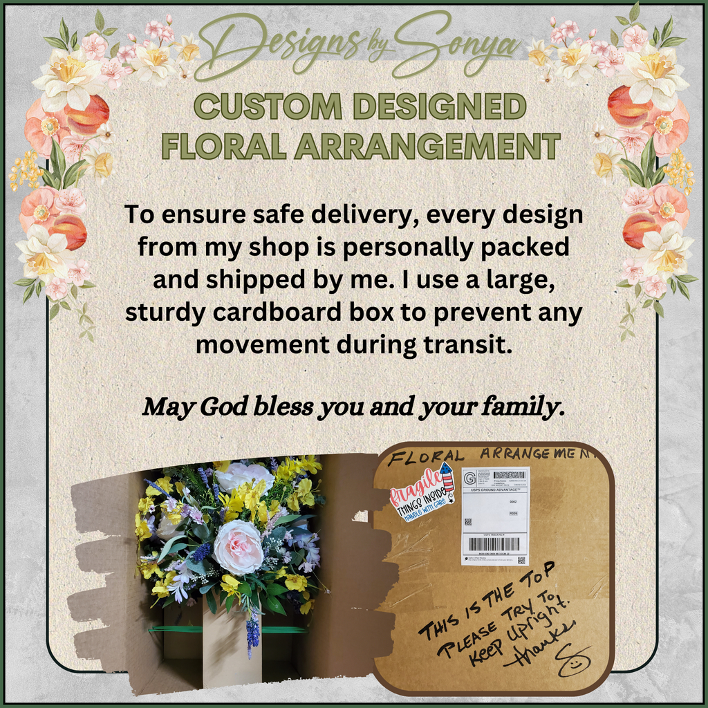 Red Rose, Orchid & Lily Floral Vase Arrangement – Silk Flower Home Decor Centerpiece | Holidays, Christmas, Valentine’s, Mother’s Day Gift