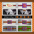 Halloween Gnomes & Spooky Truck Wrapper | Instant Download for Party Favors | Printable Fits 1.55 oz Milk Chocolate Candy Bar