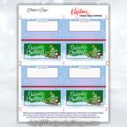 Full Sheet Layout
Printable sheet layout displaying four Christmas treat bag toppers per 8.5x11 page, ready to cut, fold, and staple over holiday treat bags.