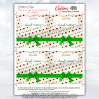 Full Sheet Layout
PDF sheet with 4 toppers arranged on standard 8.5x11 layout. Clear cut and fold lines shown for easy DIY preparation.