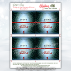 Christmas Bag Topper Full Sheet Layout
Full sheet PDF example with four 4x2 inch toppers per page. Includes cutting guides, fold lines, and usage instructions for easy holiday DIY gifts.