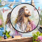 Jesus Prayer Printable Chip Bag Wrapper – Christian Easter Basket Treat, Faith Gift Party Favor, Religious Snack Wrap