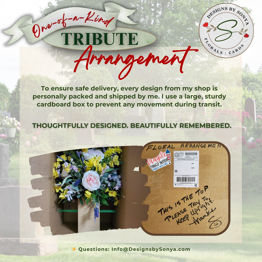 Safe Packaging for Custom Headstone Saddle
Every custom headstone saddle is carefully packaged in a sturdy shipping box with protective labeling and cushioning to ensure safe delivery of your memorial tribute.