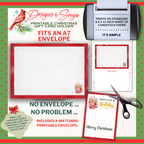 Matching Printable Envelope

Coordinating printable A7 envelope template with red stripe frame and cocoa mug accent. Shows how the gift card holder and envelope create a complete, ready-to-mail Christmas presentation.