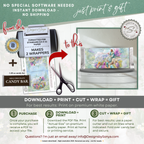 Jesus Teaching Disciples Easter Candy Bar Wrapper Printable – Faith Based Chocolate Wrap for 1.55 oz Bars – Religious Spring Party Favor - Easter Basket