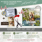 Jesus with Children Easter Candy Bar Wrapper Printable – Faith Based Chocolate Wrap for 1.55 oz Bars – Religious Spring Party Favor - Easter Basket