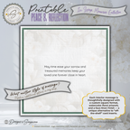 Printable Sympathy Card – Comfort & Healing Square Card, Instant Download, Thinking of You, Grief Support, Memorial Encouragement, Bereavement Note