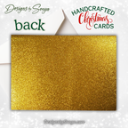 Holiday Greeting Card | Handcrafted Keepsake with Elegant Touches | A7 Christmas Card | Gift for Clients, Loved Ones & Friends