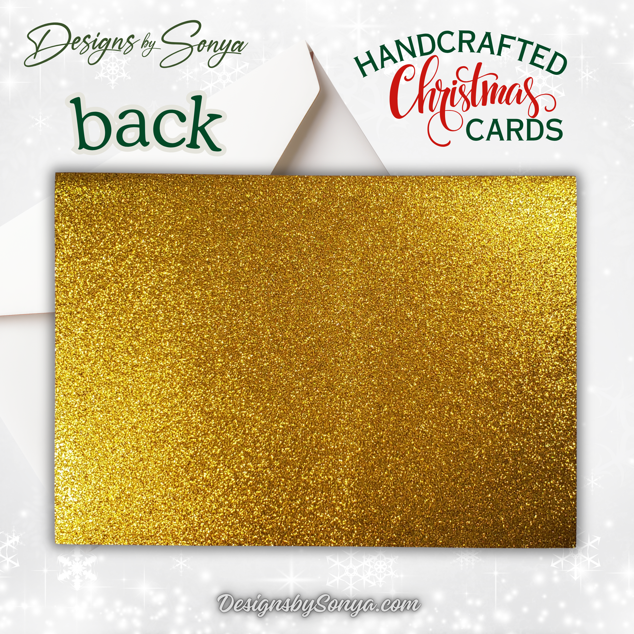 Holiday Greeting Card | Handcrafted Keepsake with Elegant Touches | A7 Christmas Card | Gift for Clients, Loved Ones & Friends