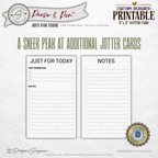 3x5 Grid Jotter Card Printable – Minimal Graph Note Card for Planning & Sketching – Pause & Pen™ Printable Pocket Stationery