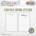 3x5 Jotter Card Printable Set of 3 – Just for Today, Notes & Grid Cards for Daily Focus – Pause & Pen™ Printable Stationery