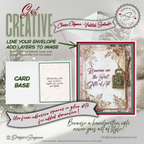 Printable Christmas Note Card • Sentimental Vintage Holiday Greeting • A2 (4.25" x 5.5") Memory Keepsake • Rustic Winter Pine Design PDF Stationery