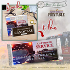 EMS Candy Bar Wrapper Printable – Always Answering the Call – EMT Thank You Favor – Emergency Medical Appreciation Gift – 1.55 oz Chocolate Bar