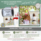 Risen Jesus Printable Chip Bag Wrapper – Christian Easter Basket Treat, Faith Gift Party Favor, Religious Snack Wrap