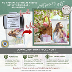 Jesus Prayer Printable Chip Bag Wrapper – Christian Easter Basket Treat, Faith Gift Party Favor, Religious Snack Wrap