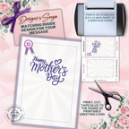 Best Mom Ever | Custom Designed | 5 x 7 Printable Greeting Card | Matching Envelope Included | Instant Download | Print from Home